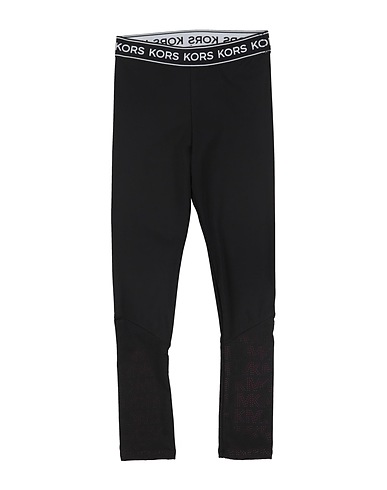 MICHAEL KORS KIDS Leggings Black 74% Polyamide, 26% Elastane