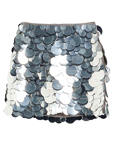 GIUSEPPE DI MORABITO Mini skirt Silver 100% Polyester