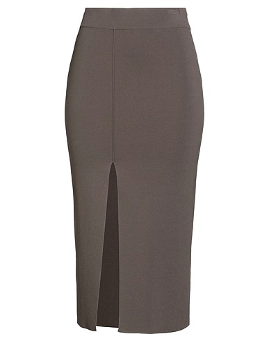 ALPHA STUDIO Gonna midi Tortora 65% Viscosa, 35% Nylon