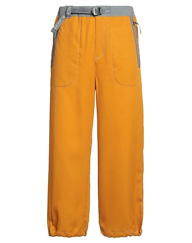 AND WANDER Casual trouser Mustard 100% Polyester, Nylon