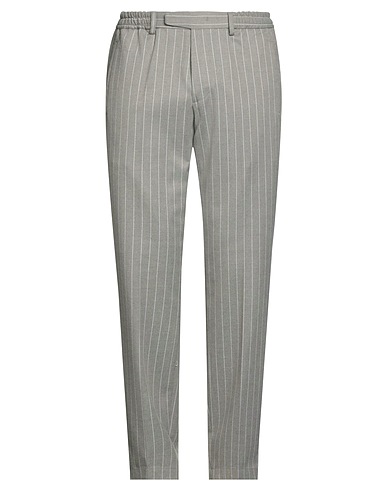 DEVORE INCIPIT Pantalone Grigio chiaro 40% Cotone, 34% Viscosa, 23% Poliestere, 3% Elastan