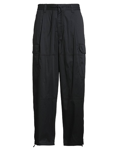 EMPORIO ARMANI Casual pants Black 66% Cotton, 31% Polyamide, 3% Elastane