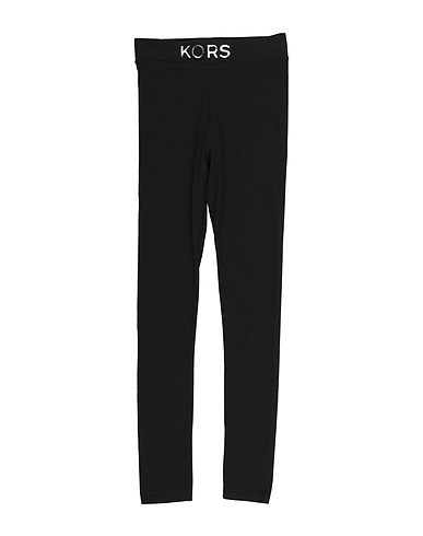 MICHAEL KORS KIDS Pantalone Nero 95% Cotone, 5% Elastan