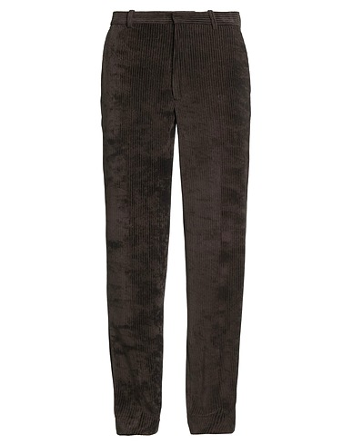 CIRCOLO 1901 Casual trouser Chocolate brown 80% Cotton, 20% Polyester