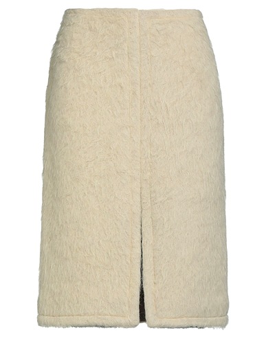 DRIES VAN NOTEN Midi skirt Ivory 51% Wool, 39% Alpaca wool, 10% Polyamide