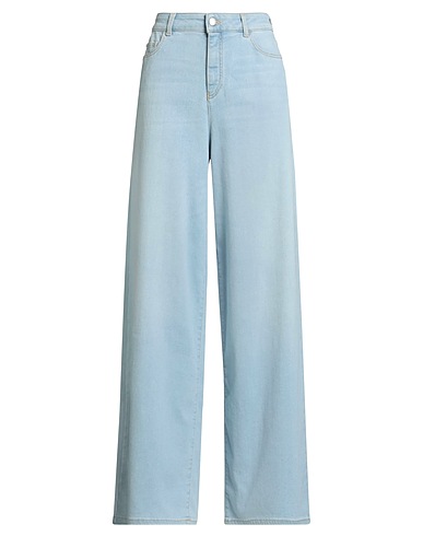 EMPORIO ARMANI Denim pants Blue 72% Cotton, 17% Polyester, 9% Viscose, 2% Elastane