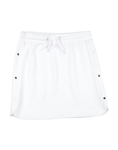 BOSS Skirt White 100% Cotton, Polyester
