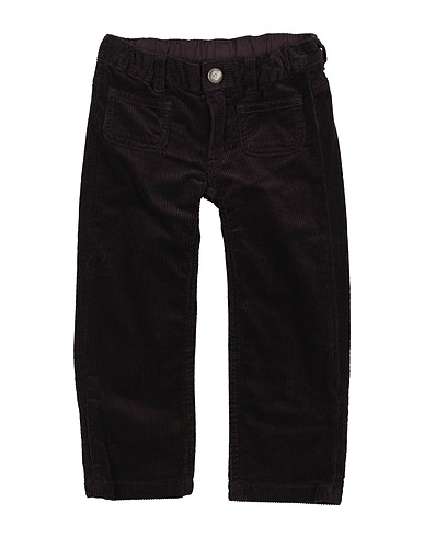 BONPOINT Casual trouser Dark brown 98% Cotton, 2% Elastane