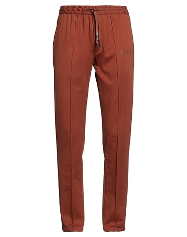 CIRCOLO 1901 Casual pants Rust 97% Cotton, 3% Elastane