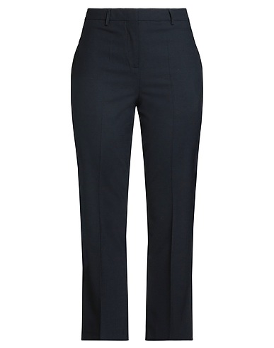 SEMICOUTURE Pantalone Blu notte 53% Poliestere, 43% Lana Vergine, 4% Elastan