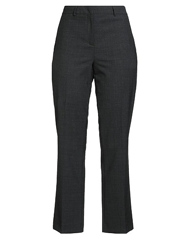 SEMICOUTURE Casual pants Black 53% Polyester, 43% Virgin Wool, 4% Elastane