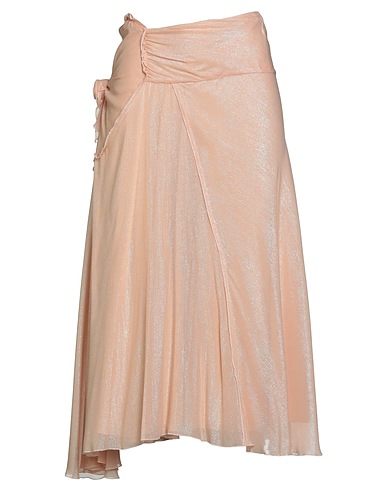 VICTORIA BECKHAM Midi skirt Blush 82% Viscose, 18% Polyamide