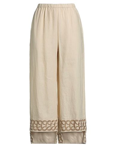 BY MALENE BIRGER Pantalone Beige 100% Lino