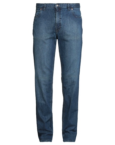 HILTL Denim trousers Blue 98% Cotton, 2% Elastane