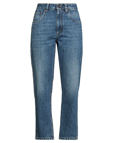 BRUNELLO CUCINELLI Denim trousers Blue 100% Cotton
