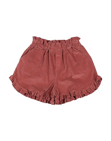 FIORILE Shorts & Bermudas Braun 94% Baumwolle, 6% Elastan