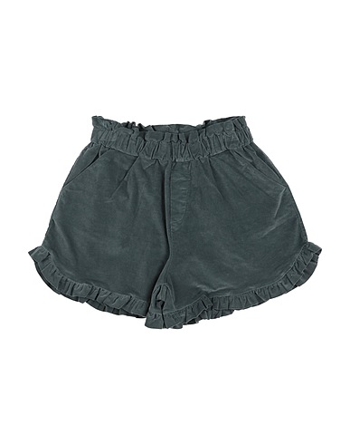 FIORILE Shorts & Bermuda Dark green 94% Cotton, 6% Elastane