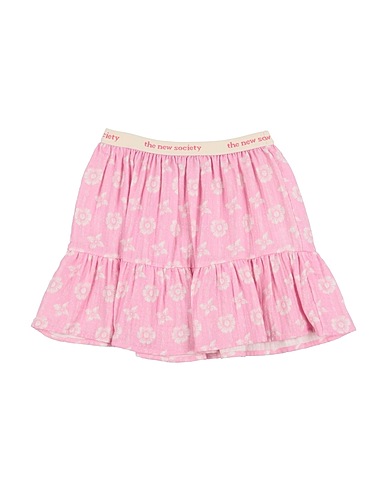 THE NEW SOCIETY Skirt Pink 100% Cotton