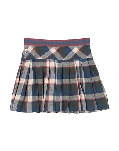 AO76 Skirt Navy blue 100% Cotton