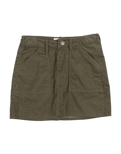 AO76 Gonna Verde militare 100% Cotone