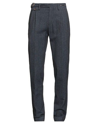 PT Torino Casual trouser Midnight blue 54% Virgin Wool, 46% Cotton