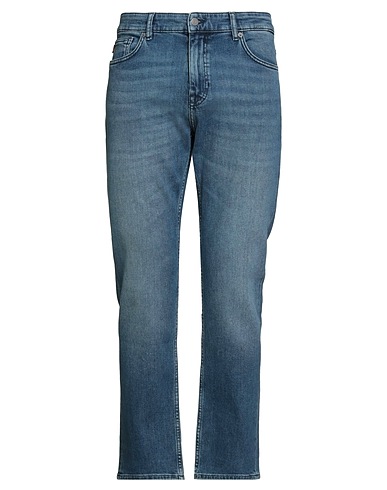 BOSS Denim trousers Blue 98% Cotton, 2% Elastane