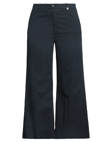MYTHS Pantalone Blu notte 69% Cotone, 29% Lino, 2% Elastan