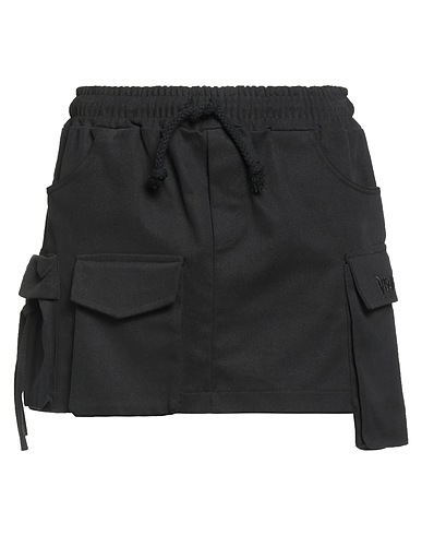 DISCLAIMER Mini skirt Black 100% Cotton