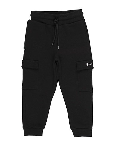 SHOE Casual trouser Black 100% Cotton