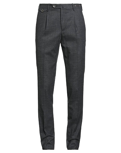 PT Torino Pantalone Nero 70% Lana Vergine, 29% Cotone, 1% Elastan