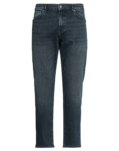 BOSS Denim pants Blue 82% Cotton, 16% Polyester, 2% Elastane