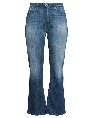 DONDUP Boot Cut Blau 89% Baumwolle, 11% Elastomultiester