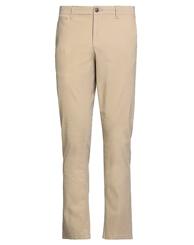 JACK & JONES Casual pants Beige 98% Cotton, 2% Elastane