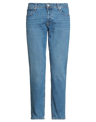 JACK & JONES Denim trousers Blue 98% Cotton, 2% Elastane