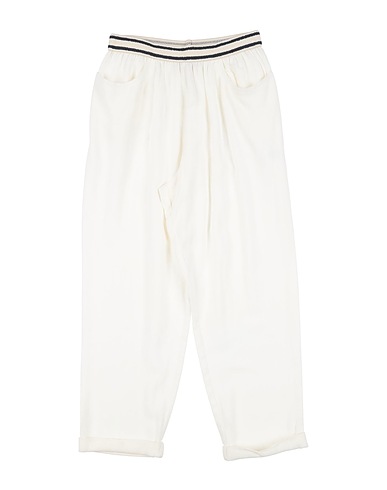 DIECI E LODE Hosen Off white 70% Rayon, 30% Leinen