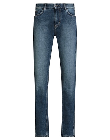 EMPORIO ARMANI Denim trousers Blue 99% Cotton, 1% Elastane