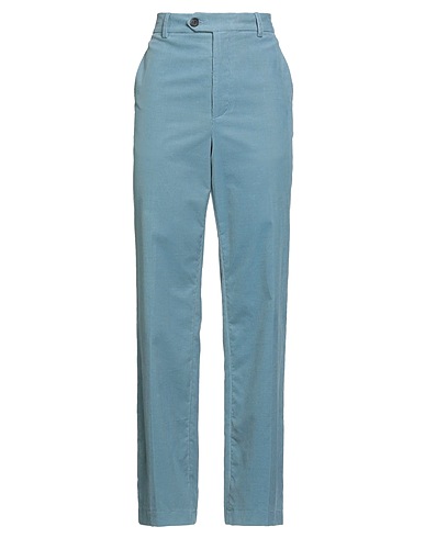PAUL & JOE Casual pants Slate blue 100% Cotton