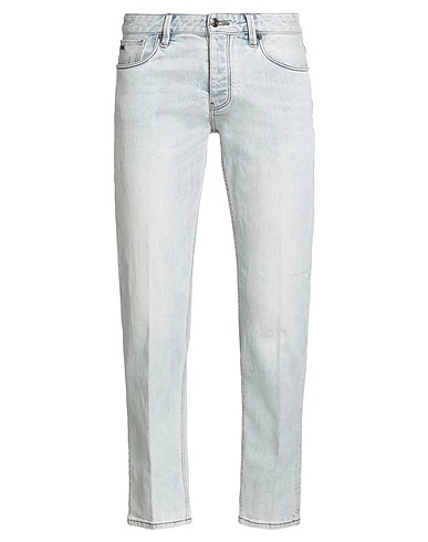 EMPORIO ARMANI Denim pants Blue 98% Cotton, 2% Elastane