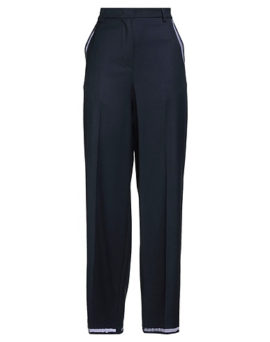 ALPHA STUDIO Casual trouser Navy blue 67% Polyester, 31% Viscose, 2% Elastane