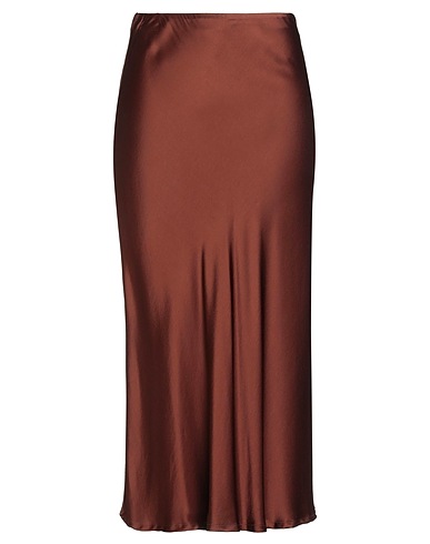 OTTOD'AME Gonna midi Marrone 100% Viscosa
