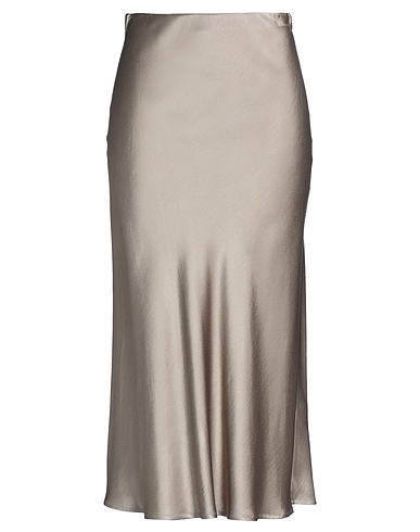 OTTOD'AME Midi-Rock Grau 100% Viskose