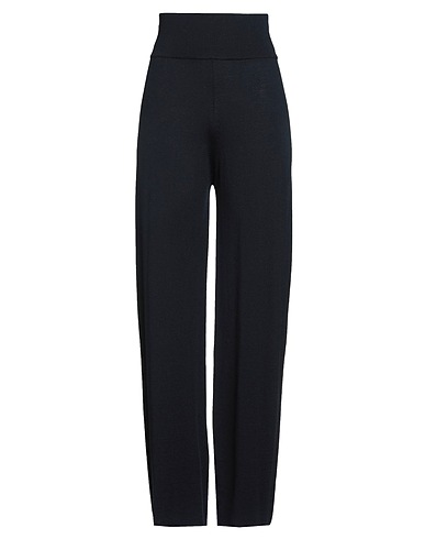 ALPHA STUDIO Casual trouser Midnight blue 100% Merino Wool