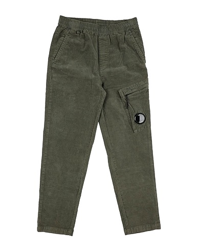 C.P. COMPANY UNDERSIXTEEN Casual pants Military green 98% Cotton, 2% Elastane