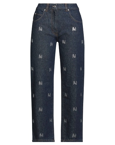 MSGM Denim trousers Blue 100% Cotton