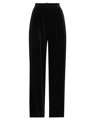 GRACE & MILA Casual trouser Black 93% Polyester, 7% Elastane