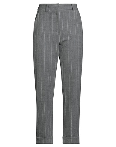 PESERICO Casual trouser EASY Grey 96% Virgin Wool, 4% Elastane