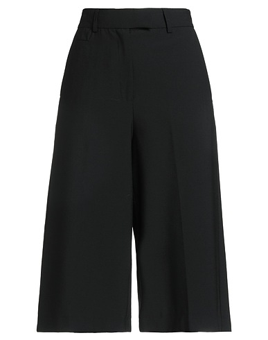 OTTOD'AME Casual pants Black 53% Polyester, 43% Wool, 4% Elastane