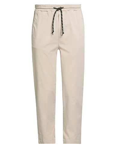 SHOE Casual trouser Beige 97% Cotton, 3% Elastane