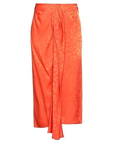 MANILA GRACE Midi skirts 88% Acetate, 12% Silk
