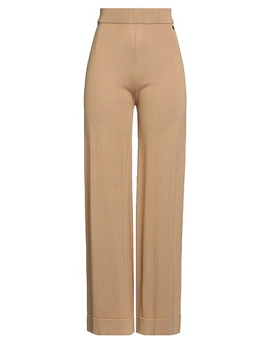 OTTOD'AME Casual trouser Camel 50% Virgin Wool, 50% Acrylic